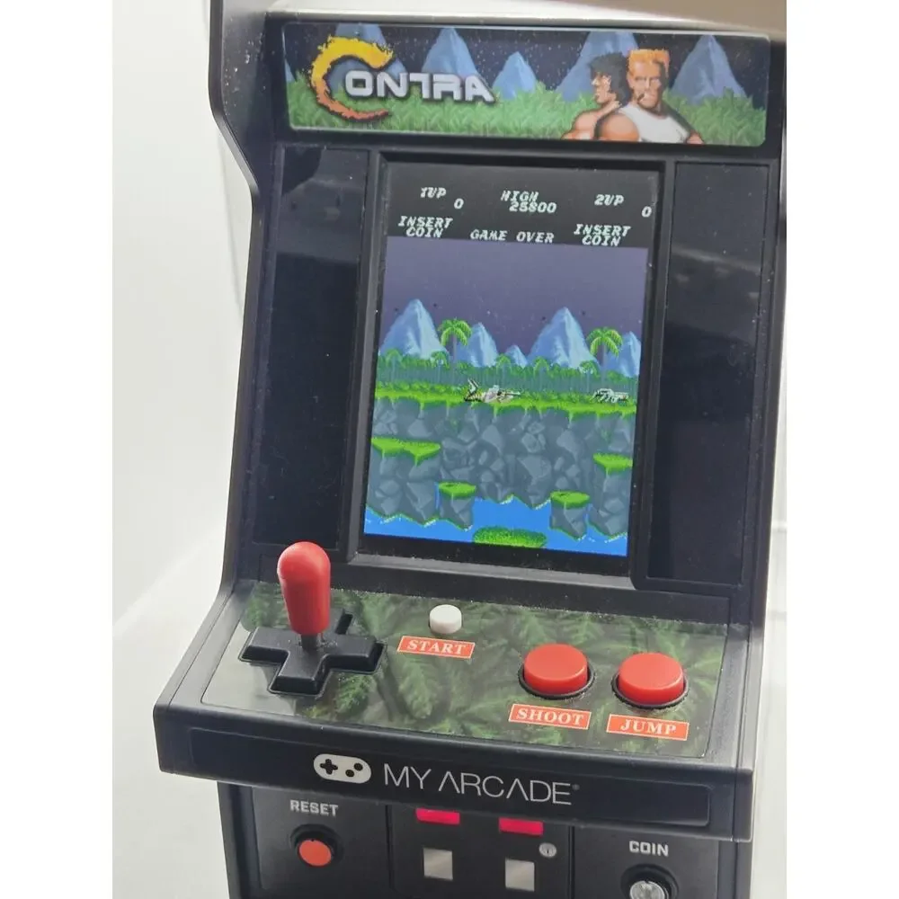 My Arcade Contra Micro Player, Fully Playable, Allows CO/VS Link for CO-OP Flaw